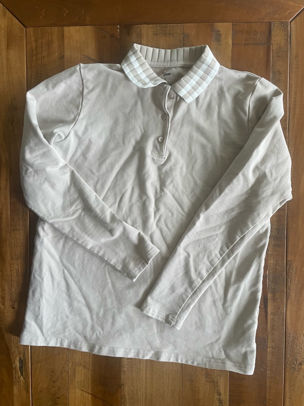 Long-sleeve Cotton Polo